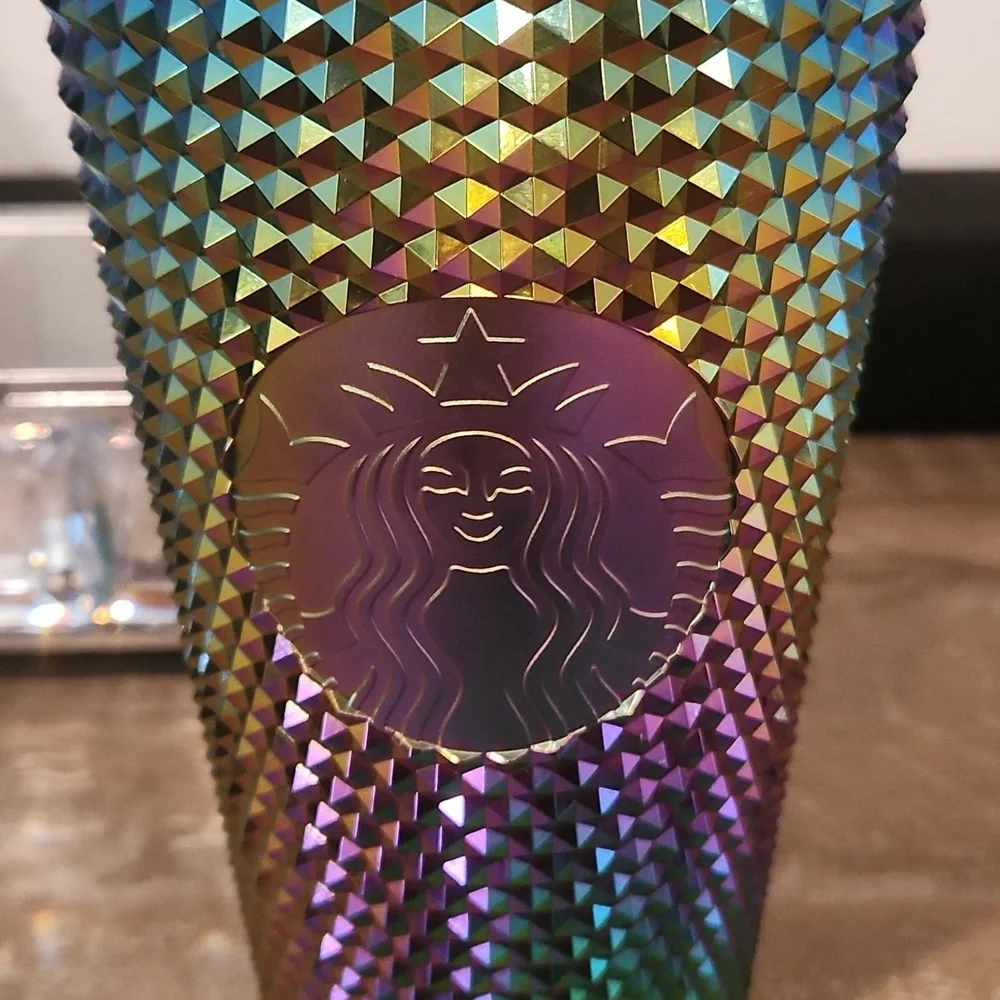 NEW Starbucks 2023 Oil Slick Tumblr 16oz - Picture 3 of 5